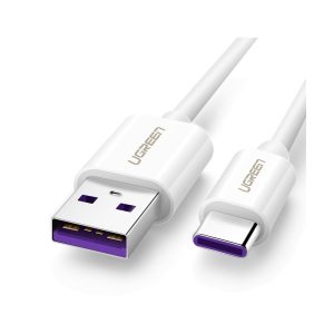 40888 Type C 5A Super Charge USB C to A Charging Cable 1m