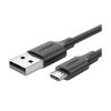 USB 2.0 A to Micro USB Cable Nickel Plating 2m (Black)  60138