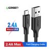USB 2.0 A to Micro USB Cable Nickel Plating 2m (Black)  60138