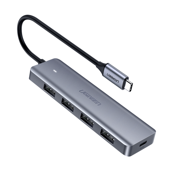 4-Port USB3.0 Hub with Micro USB Power Supply 70336