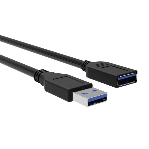 CA305 0.5M USB 3.0 SuperSpeed Extension Cable Insulation Protected 50CM