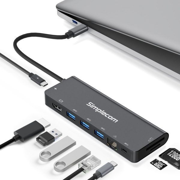 CHN590 USB-C SuperSpeed 9-in-1 Multiport Docking Station