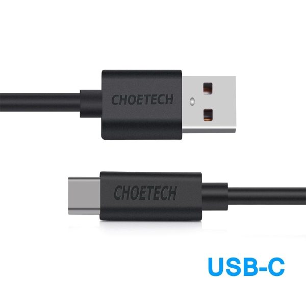 AC0004 USB-A to USB-C Charge & Sync Cable 3M Black