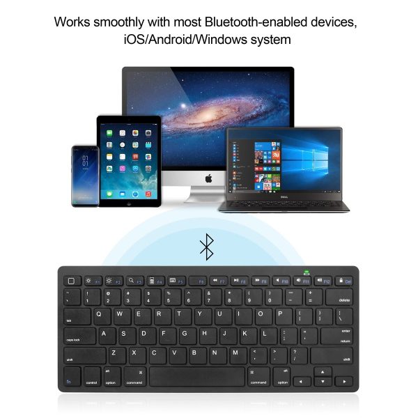 BH-006 Ultra Slim Wireless Bluetooth Keyboard