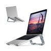 H033 Detachable Aluminum Cooling Laptop Stand Grey