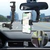 Adjustable Phone Holder Car Rearview Mirror Mount