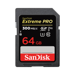 SanDisk 64GB Extreme PRO SDHC and SDXC UHS-II card SDSDXDK-064G-GN4IN