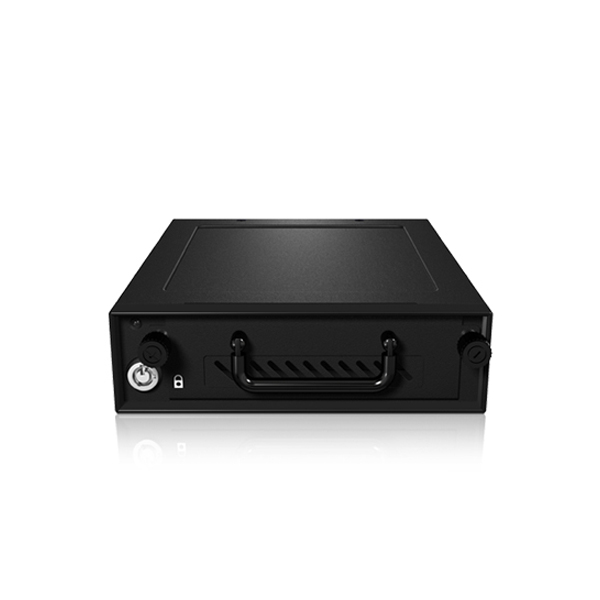 ICY BOX Mobile Rack for 3.5″ & 2.5″ SATA/SAS HDD and SSD (IB-148SSK-B)