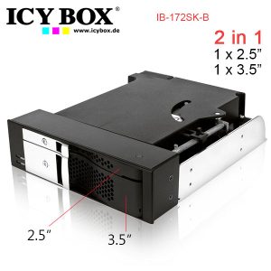 ICY BOX Trayless module for 1x 2.5