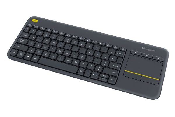 Logitech K400 PLUS Touch Wireless keyboard – Black (920-007165)