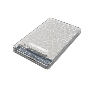 SE101 Compact Tool-Free 2.5” SATA to USB 3.0 HDD/SSD Enclosure Transparent Clear