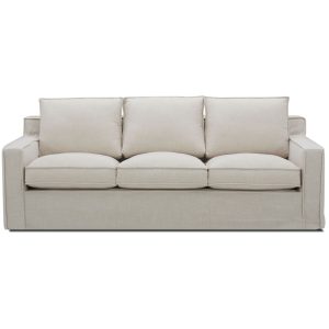 Chubbuck Sofa Fabric Uplholstered Lounge Couch - Stone