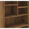 Birdsville Bookshelf Bookcase Display Unit Solid Mt Ash Timber Wood – Brown