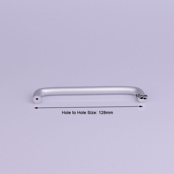 Aluminium Kitchen Cabinet Handles Drawer Bar Handle Pull 128mm