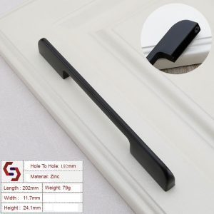 Zinc Kitchen Cabinet Handles Drawer Bar Handle Pull hole to hole