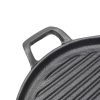30cm Round Cast Iron Griddle Plate, BBQ Pan Cooking Griddle Grill for StoveF, Oven