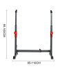 Squat Barbell Pair Rack Bench Home Gym Weight Fitness Lifting Stand