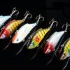 6x 8cm Vib Bait Fishing Lure Lures Hook Tackle Saltwater
