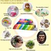 50Colors 1KG Toy DIY Craft Malleable Modelling Soft Clay Block Set Fimo Polymer