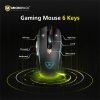Gaming Mouse Rainbow Wired Breathing LED 6 Buttons DPI Switch Hi Performance PC