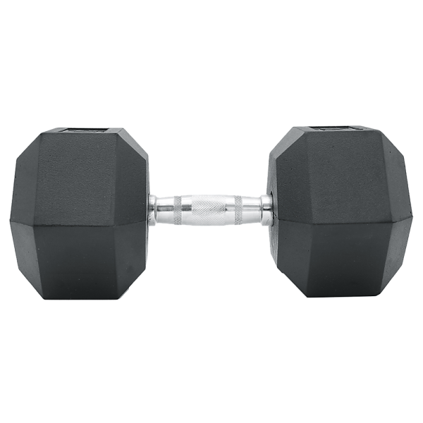 20KG Commercial Rubber Hex Dumbbell Gym Weight