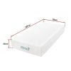 Palermo Single 25cm Gel Memory Foam Mattress – Dual-Layered – CertiPUR-US Certified