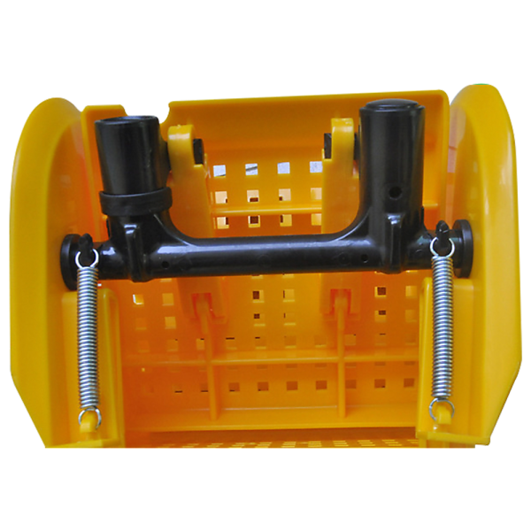 20L Deluxe Mop Wringer Bucket Side Press Janitor Commercial Cleaning