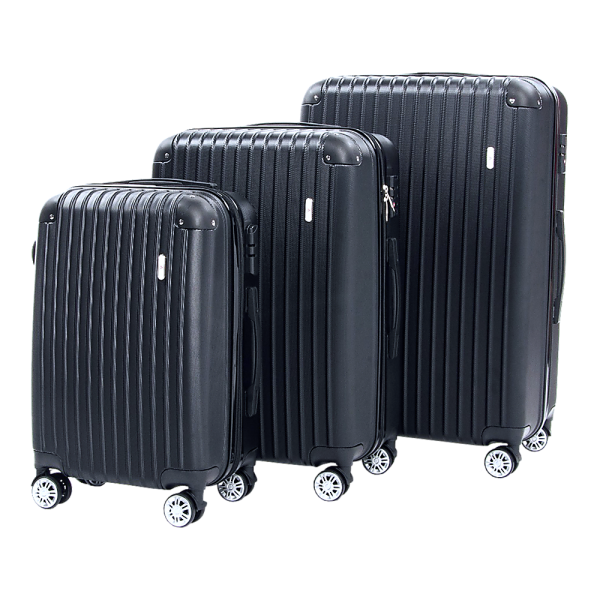 Delegate Suitcases Luggage Set 20″ 24″ 28″Carry On Trolley TSA Travel Bag