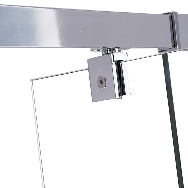 Semi Frameless Shower Screen (98~106) x 195cm & (89~92) x 195cm Side AS/NZS Glass