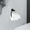 Classic Toilet Paper Holder Matte Black Finish