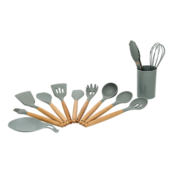 11x Kitchen Utensils for Cooking Baking Silicone Set