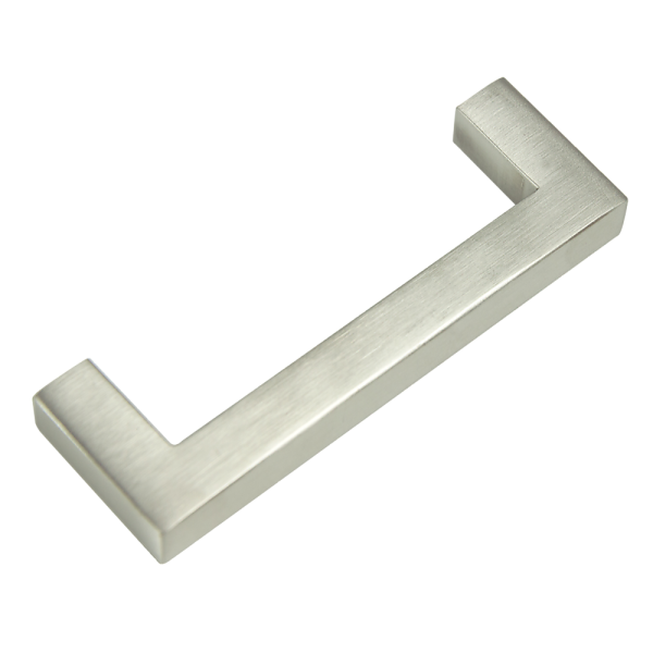Brushed Nickel Stainless Steel Kitchen Cabinet Square Drawer Pull Door Handles 15-Pack