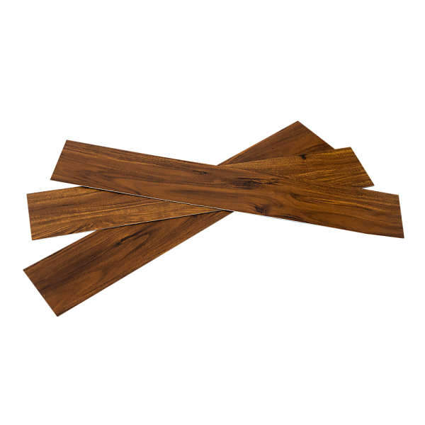 Vinyl Floor Tiles Self Adhesive Flooring Walnut Wood Grain 16 Pack 2.3SQM