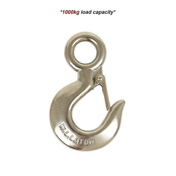 Grappling Hook 1T Crane Scale Sliding Stainless Steel Lifting Rigging Accessories