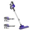 Corded Handheld Bagless Vacuum Cleaner – Purple and Silver