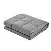 7KG Microfibre Weighted Gravity Blanket Relaxing Calming Adult Light Grey