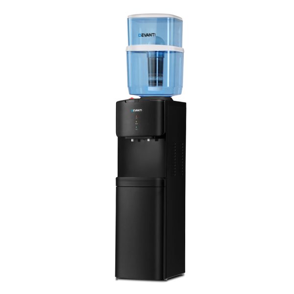 Water Cooler Chiller Dispenser Bottle Stand Filter Purifier Office Black