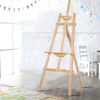 Artiss Modern Floor Easel – White Oak