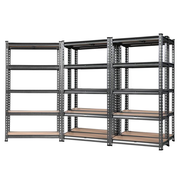 5×1.5M Warehouse Racking Shelving Storage Rack Steel Garage Shelf Shelves