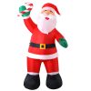 3M Christmas Inflatable Santa Xmas Outdoor Decorations LED Lights