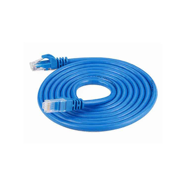 Cat6 UTP lan cable blue color 26AWG CCA 5M  (11204)