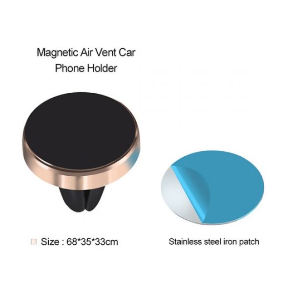 Magnetic Air Vent Mount – Gold
