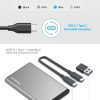 SE221 Aluminium 2.5” SATA HDD/SSD to USB 3.1 Enclosure Blue