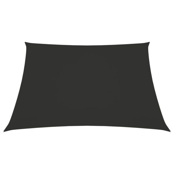 Sunshade Sail Oxford Fabric Rectangular 2×2.5 m Anthracite