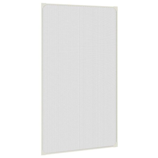 Magnetic Insect Screen for Windows White 80×140 cm