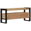 TV Cabinet 100x30x45 cm Solid Mango Wood