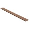 WPC Solid Decking Boards with Accessories 10 m² 2.2 m Light Brown