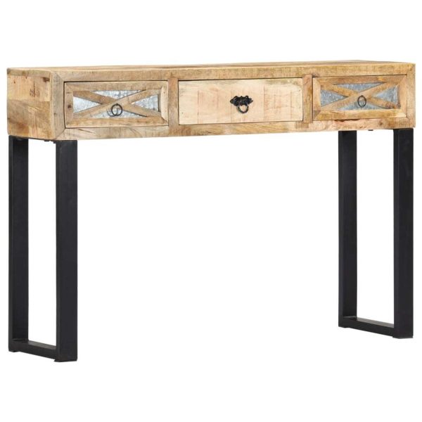 Console Table 110x30x76 cm Solid Mango Wood