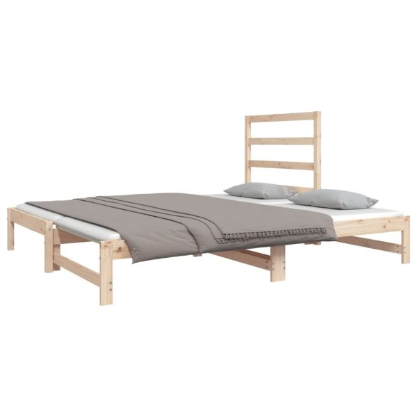 Papillion Day Bed 2x(90×190) cm Solid Wood Pine