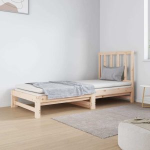 Eltham Day Bed 2x(92x187) cm Solid Wood Pine